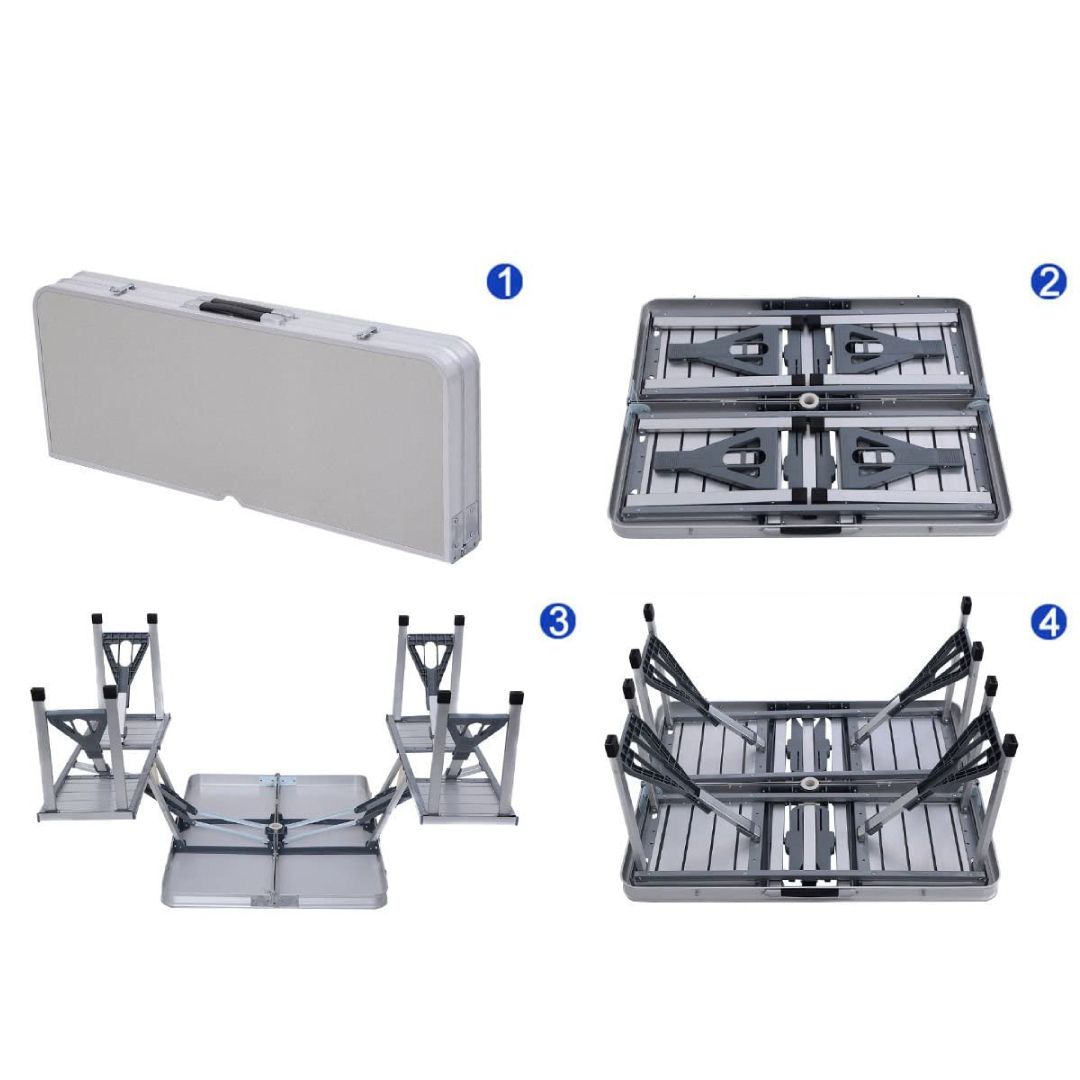 Aluminium Foldable Picnic Table product thumbnail 11