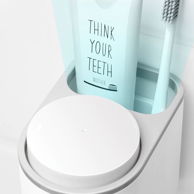 Toothpaste Dispenser with Magnetic Toothbrush Holder product thumbnail 13