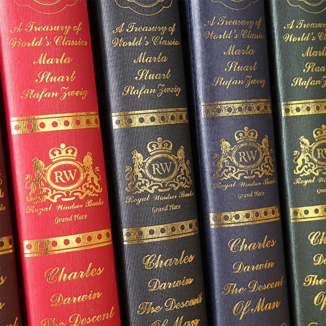 مجموعة ديكور الكتب العتيقة - 5