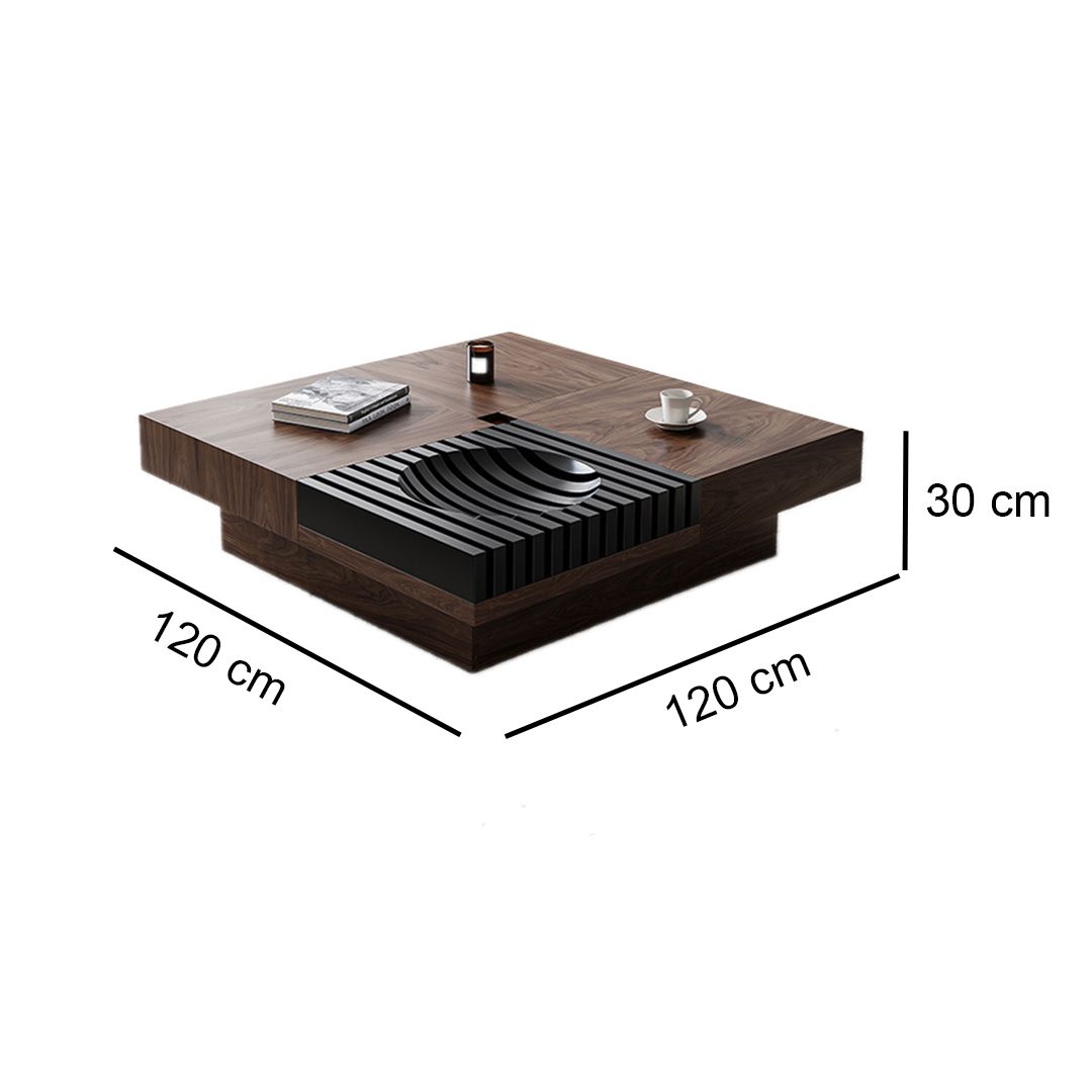 Scandinavian Style Center Table With Storage product thumbnail 13