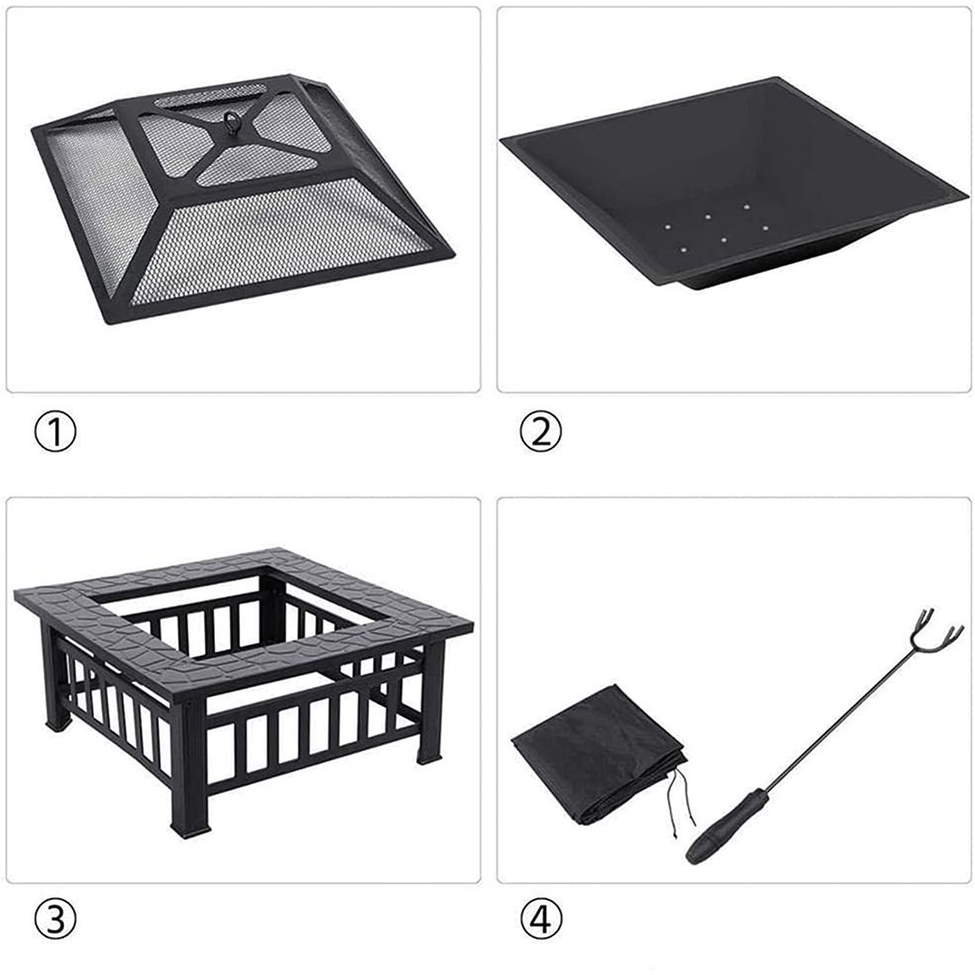 Fire Pit With Spark Screen product thumbnail 10