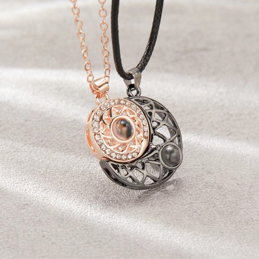 Sun and Moon Necklace for Couples product thumbnail 10