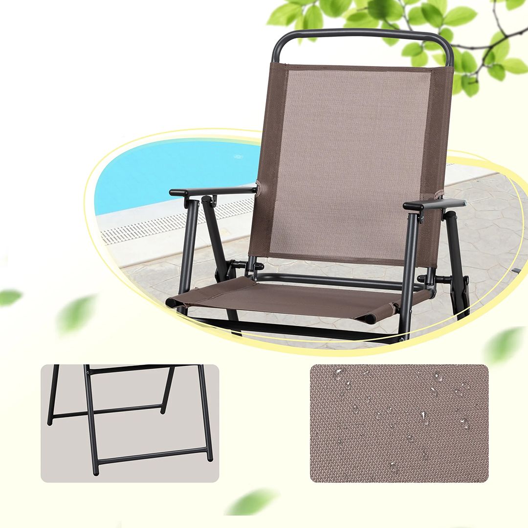 طقم جلوس خارجي مع مظلة - 5