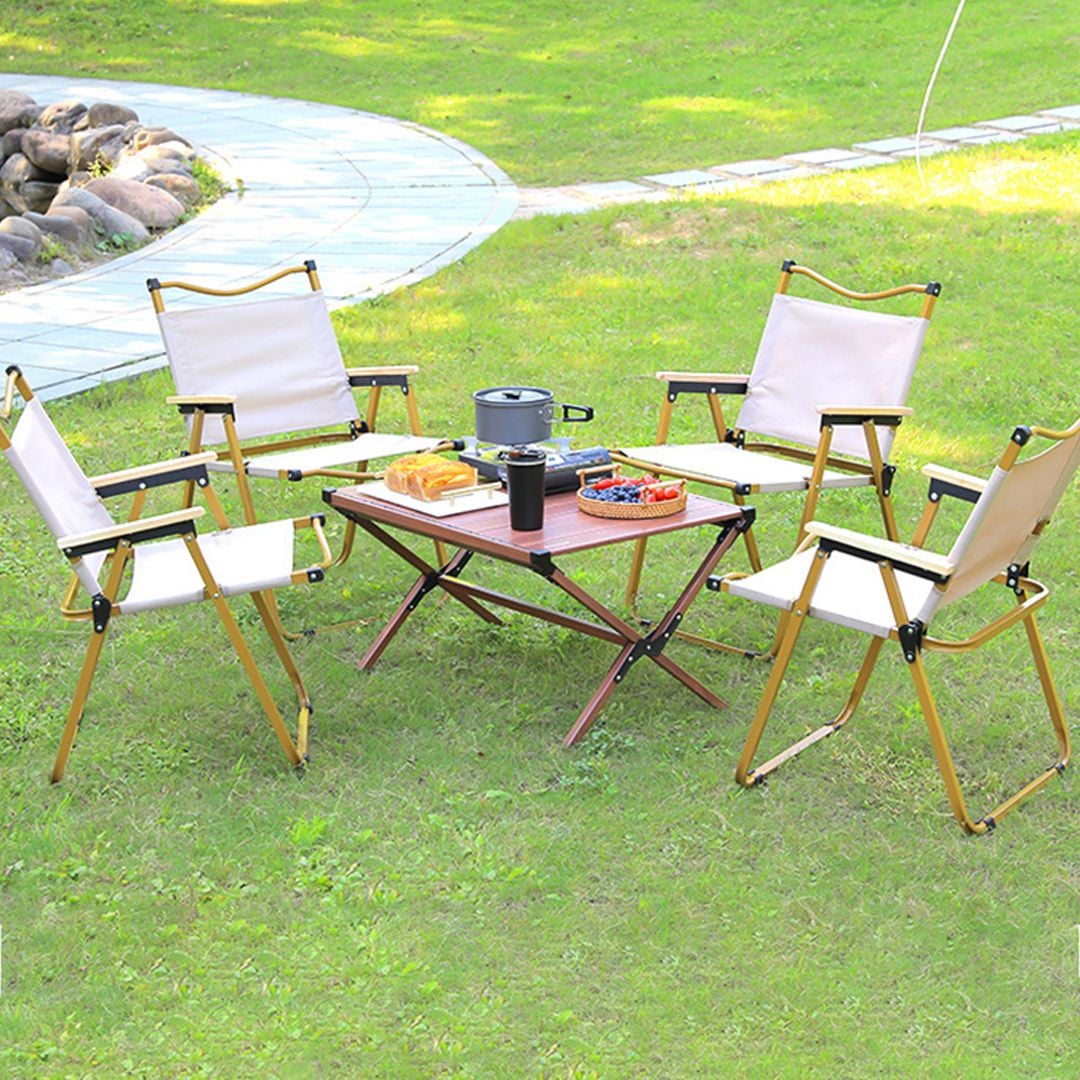 Folding Wooden Picnic Chair product thumbnail 3