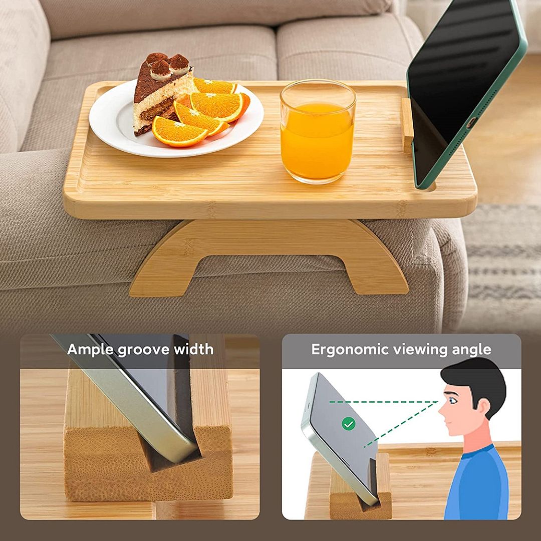 Foldable Food Tray With Phone Holder product thumbnail 11