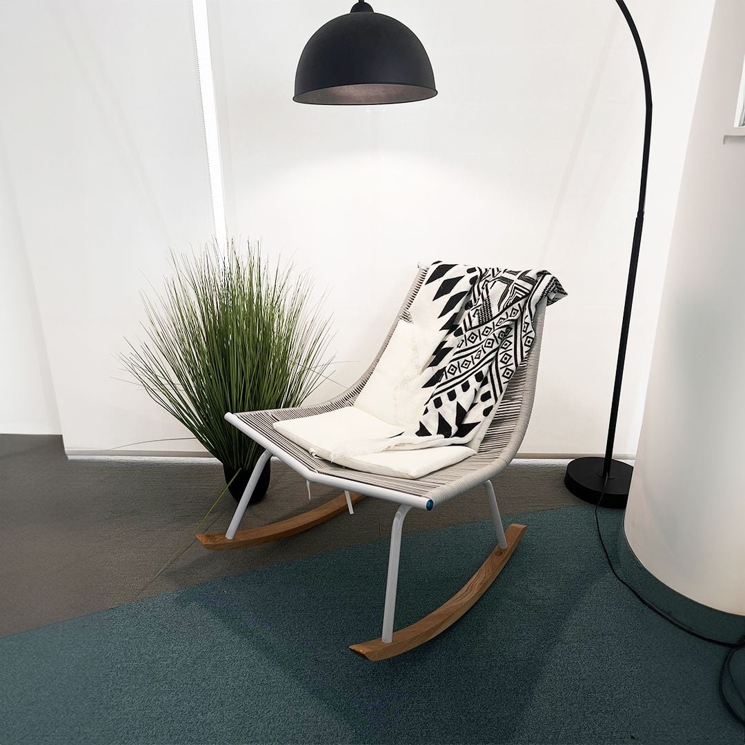 Linen Rope Rocking Chair product thumbnail 2