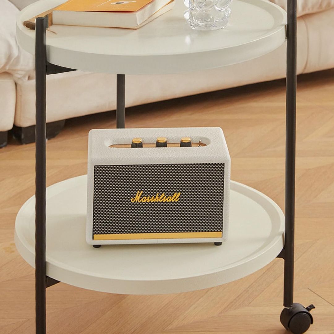 عربة ضيافة دائرية مزدوجة - 5