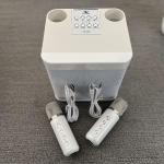 جهاز كاريوكي مع ميكروفونات لاسلكية