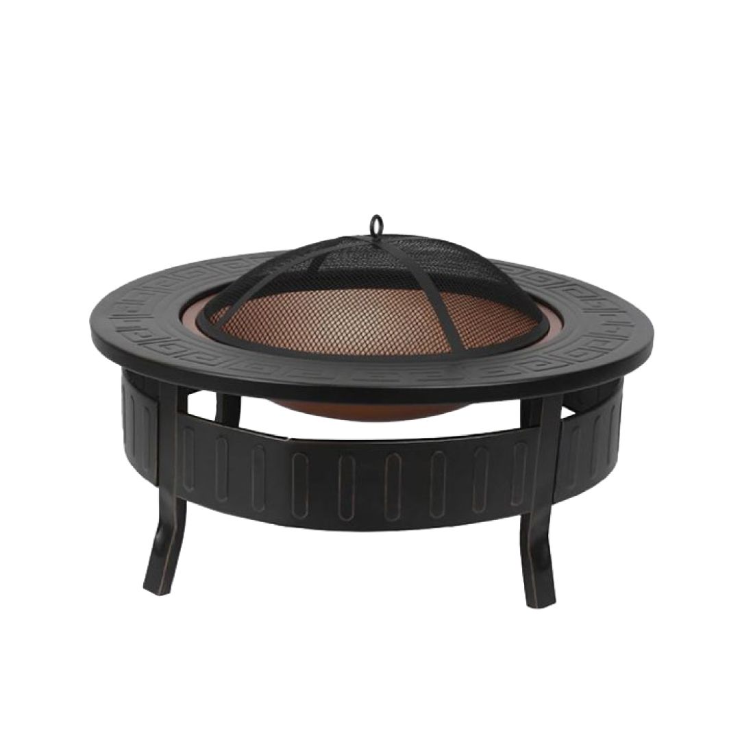 3 in 1 Fire Pit Brazier Round BBQ product thumbnail 11