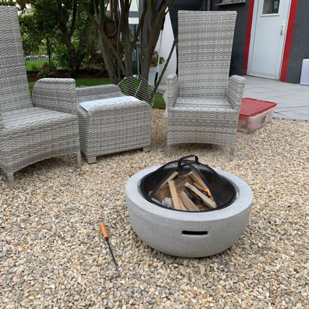 Round Stone Fire Pit-M2024 product thumbnail 6