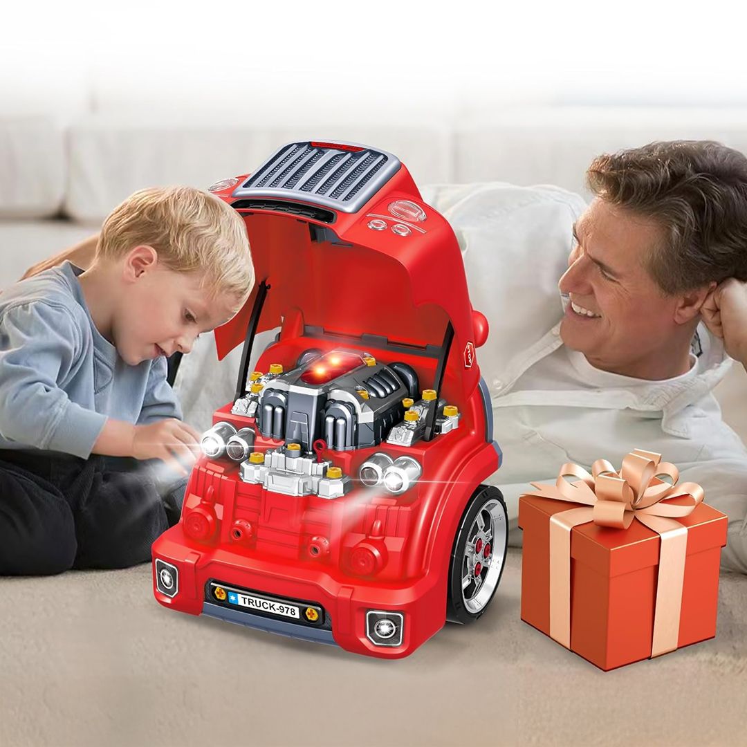 لعبة محرك الشاحنة للأطفال - 13