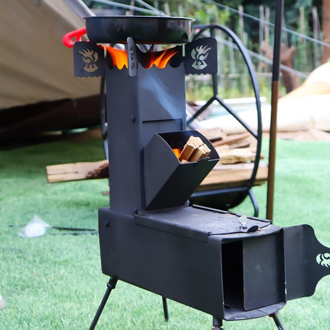 Folding Metal Cooking Stove product thumbnail 5