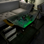 حوض المشروبات الثلجي المضيء - 6