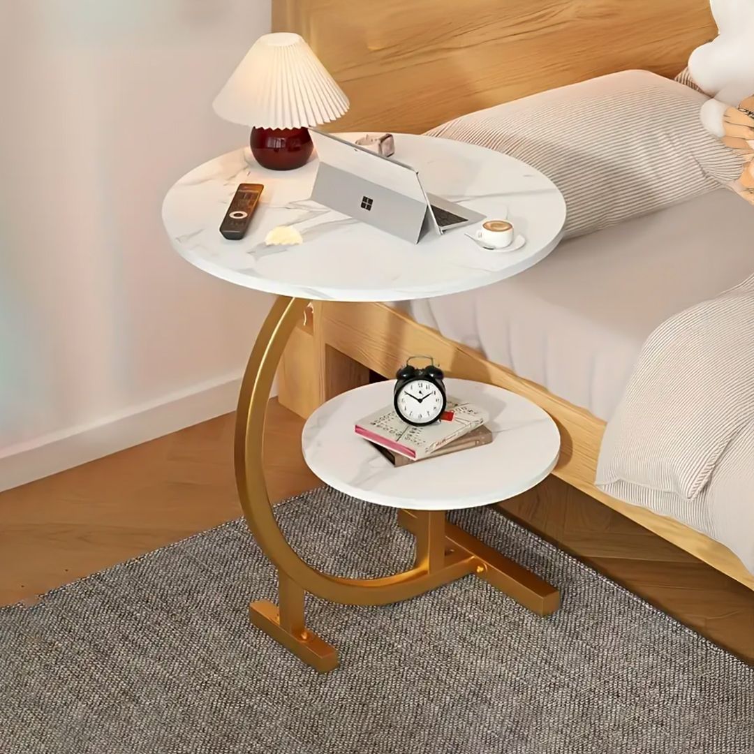 طاولة جانبية بتصميم مزدوج - 16