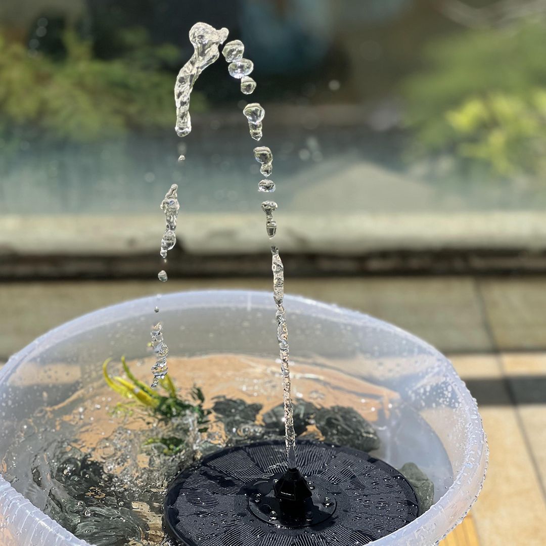 النافورة المُضيئة على الطاقة الشمسية - 34