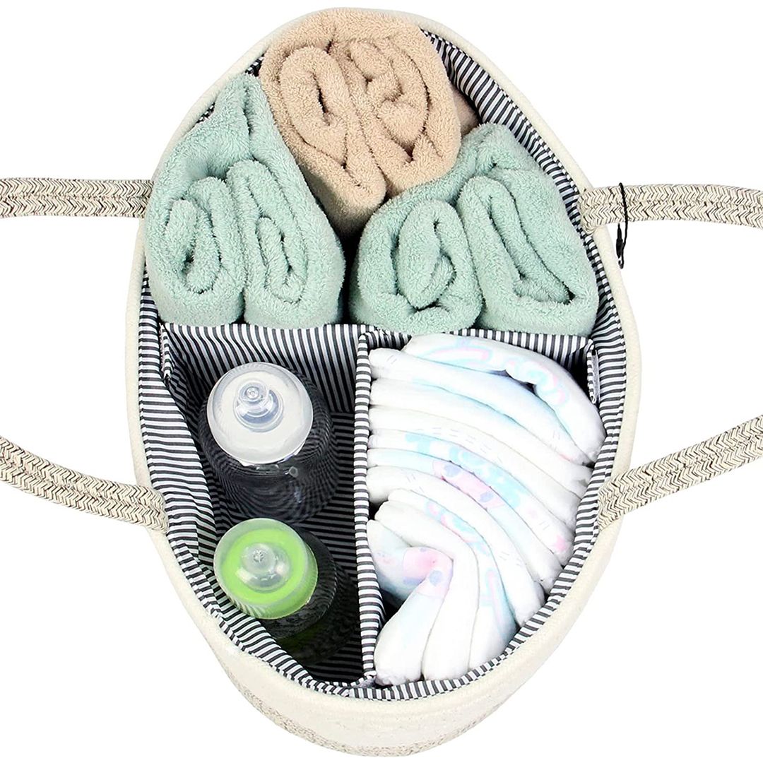 Baby Diaper Organizer Basket product thumbnail 3