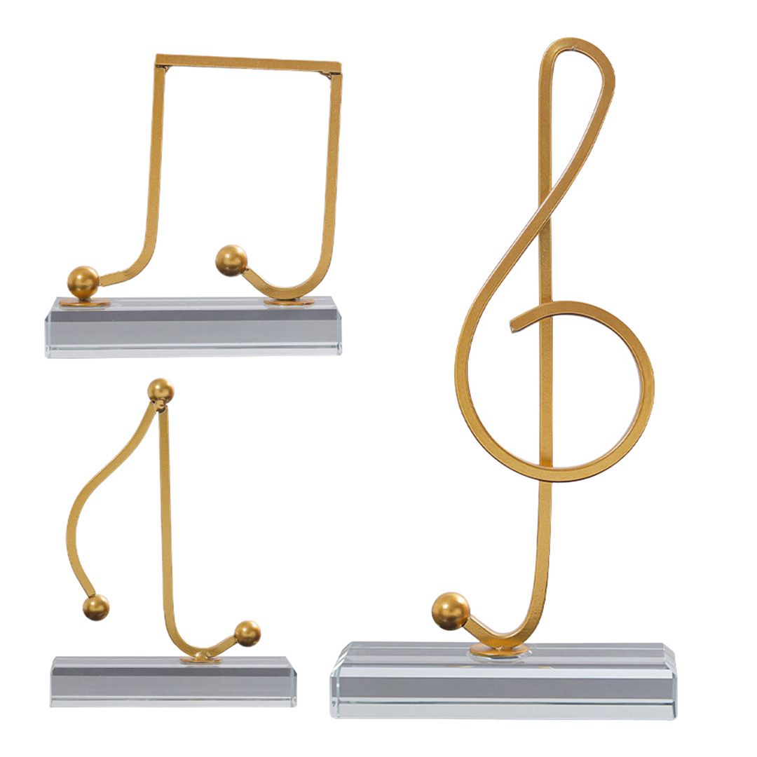  ديكور النوتات الموسيقية بقاعدة كريستال - 11