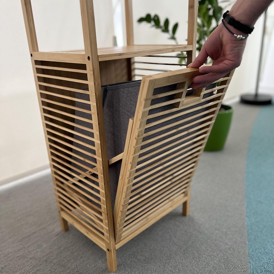 Laundry Basket with Wooden Shelves product thumbnail 10