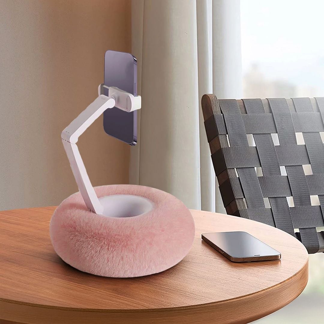 حامل هاتف مع قاعدة تسالي و مشروبات - 16