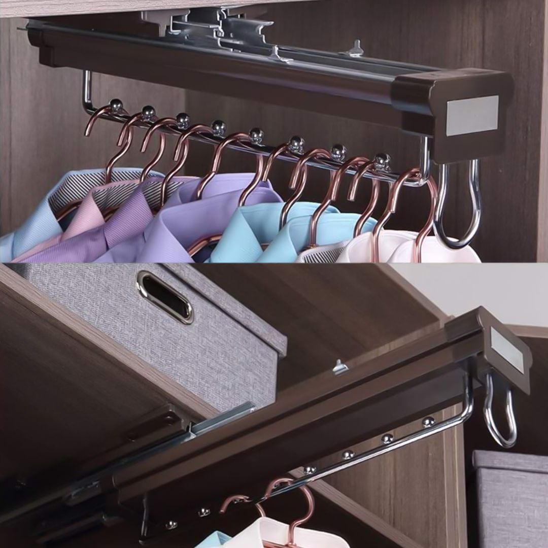 Golden Pull-Out Closet Rod product thumbnail 16