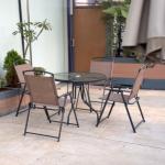 طقم جلوس خارجي مع مظلة - 3