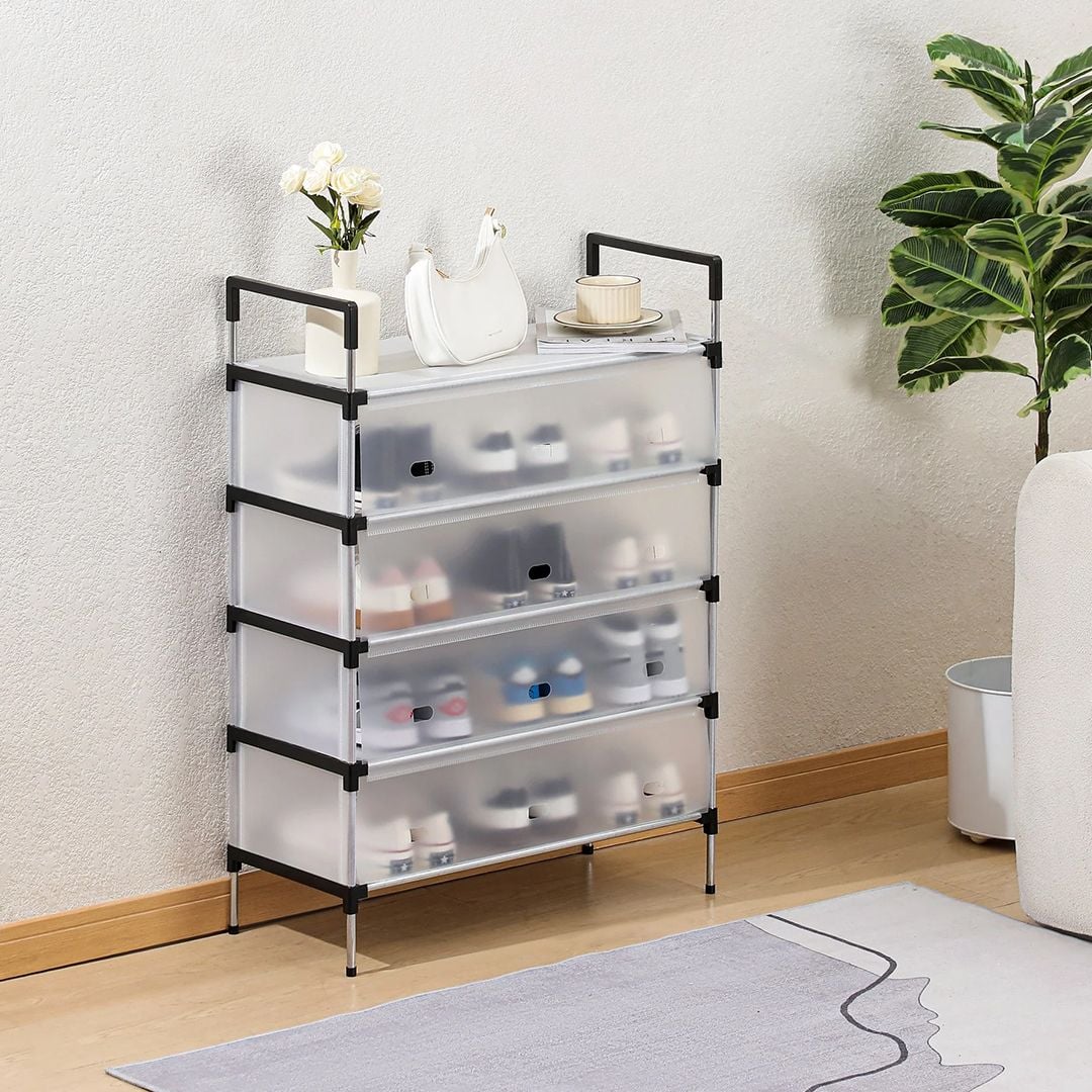 رفوف أحذية بلاستيكية - 23