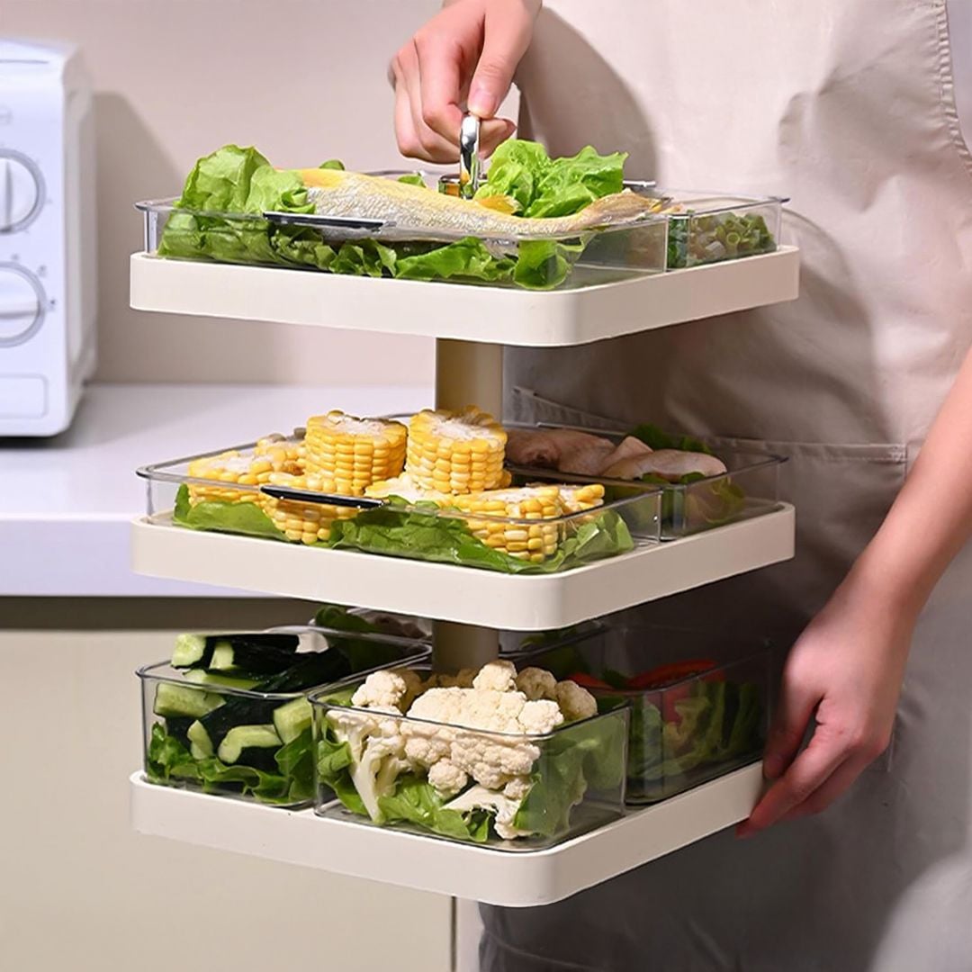 ستاند تقديم دوار بثلاث طبقات - 13