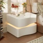 طاولة جانبية بإضاءة LED - 5