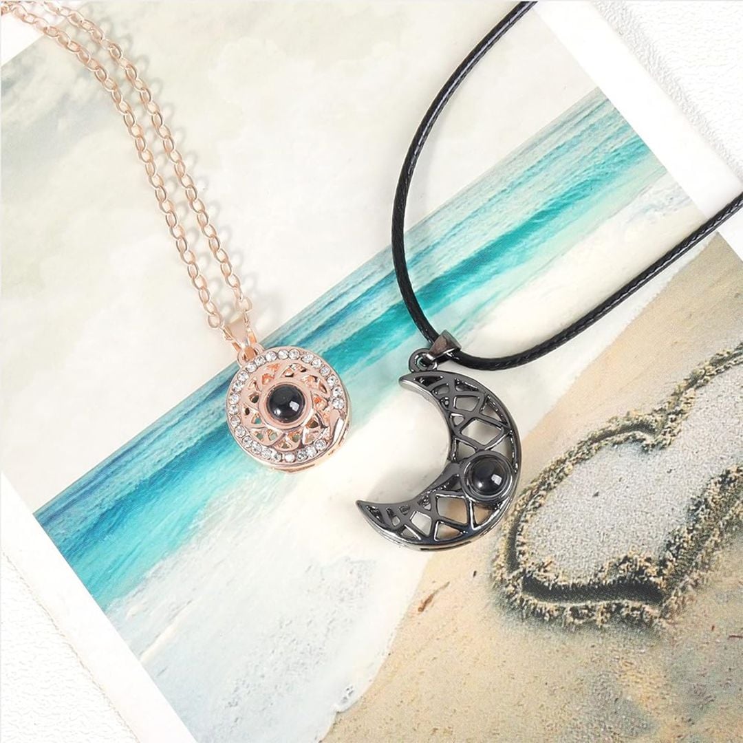 Sun and Moon Necklace for Couples product thumbnail 12