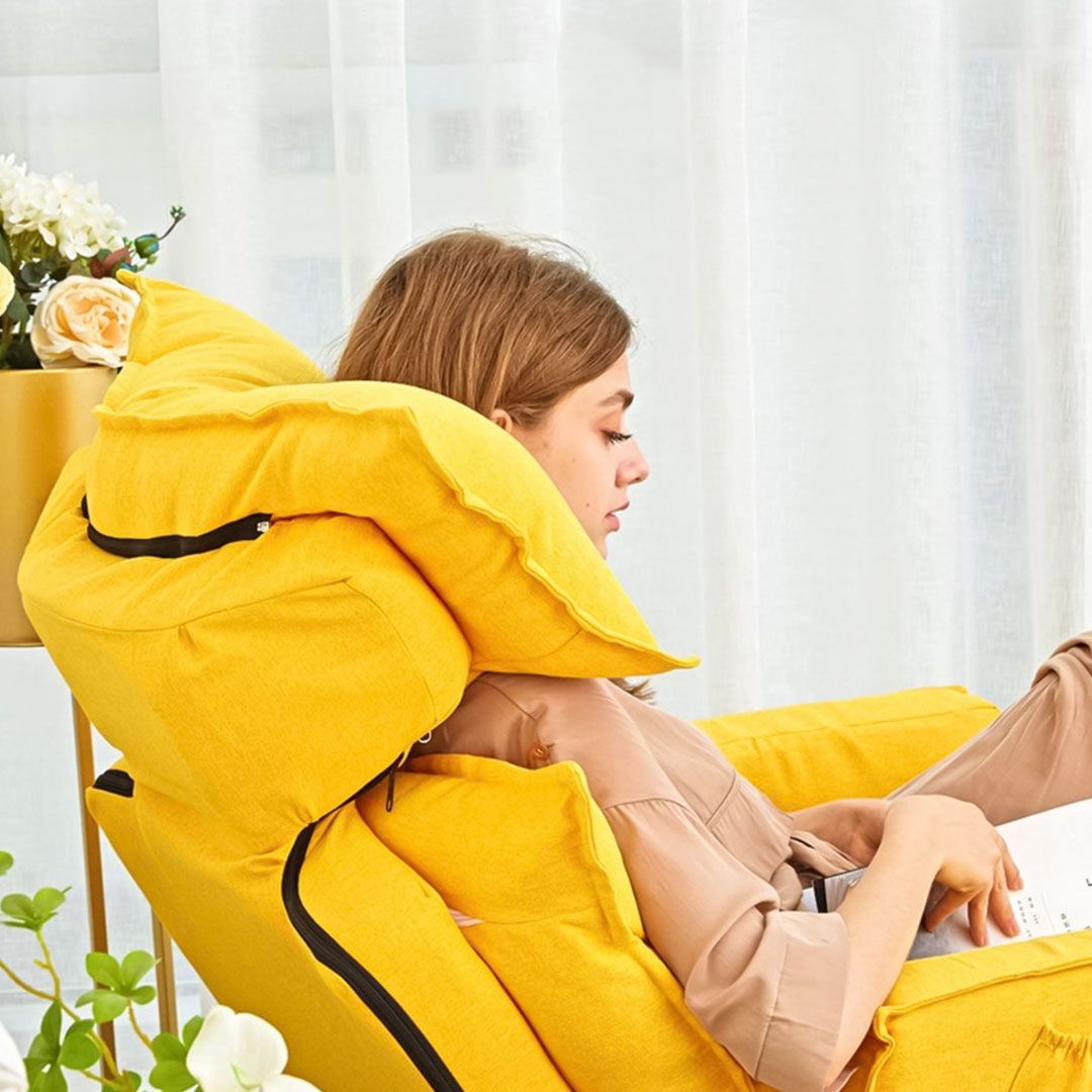 Adjustable Backrest Sofa With Footrest product thumbnail 7