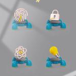 حصالة على شكل مركبة فضائية مع رقم سري - 6