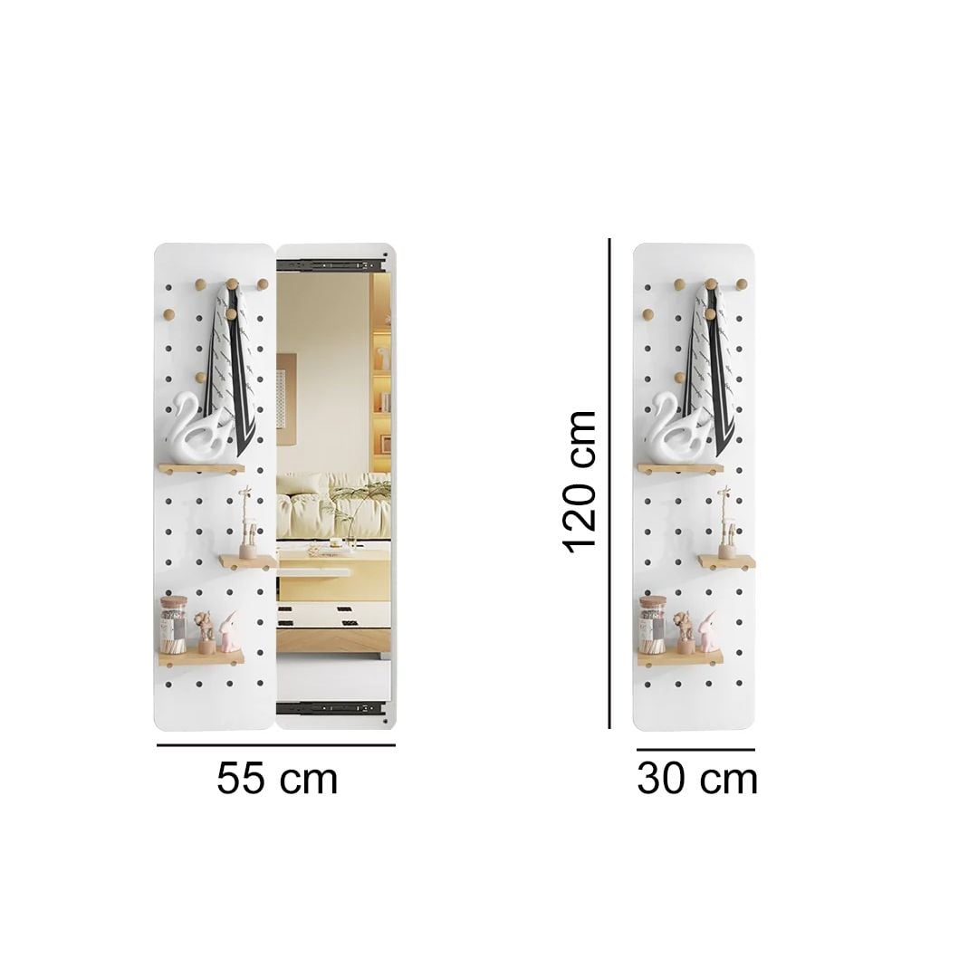 Retractable Mirror With Modern Decor product thumbnail 10