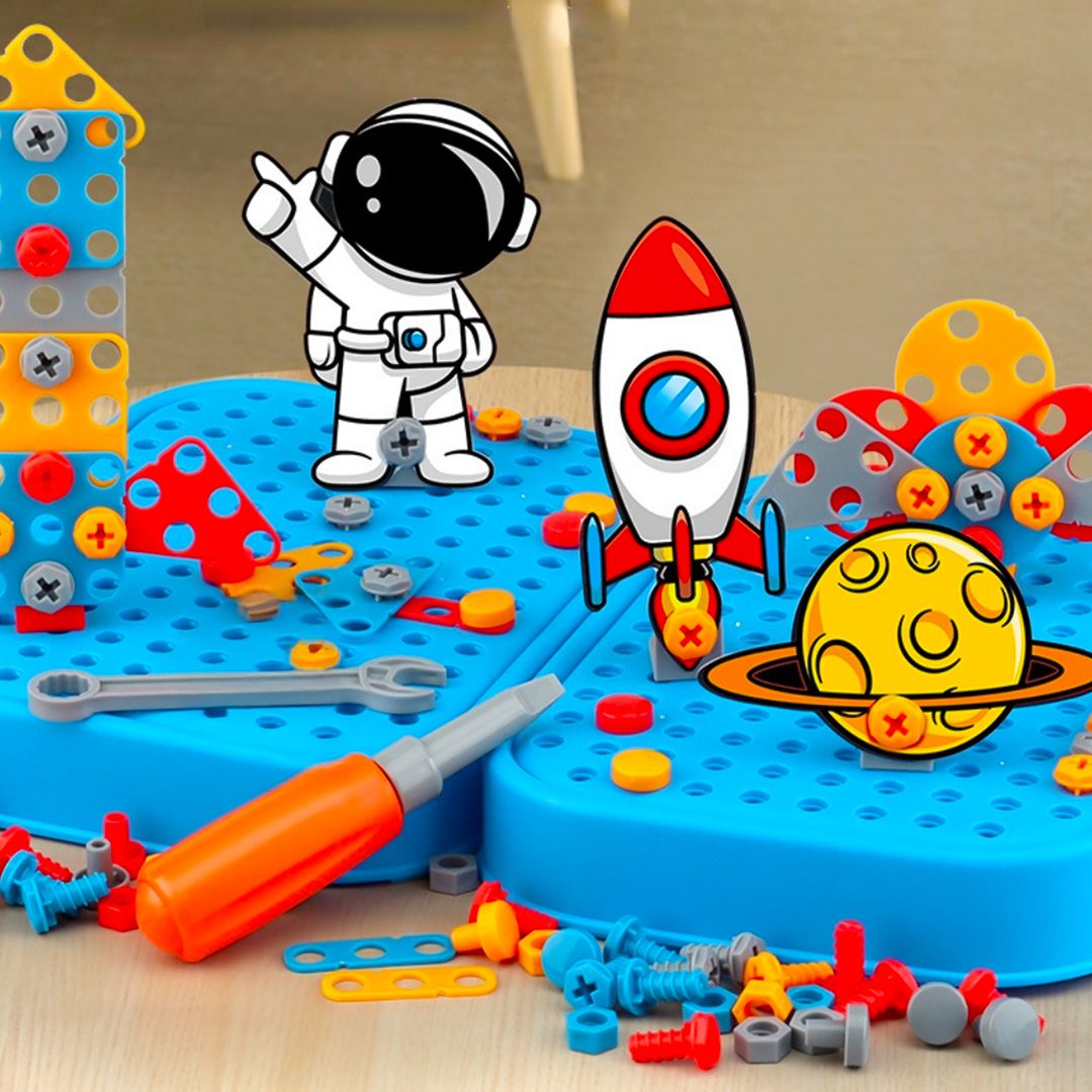 لعبة صندوق البراغي للأطفال - 12