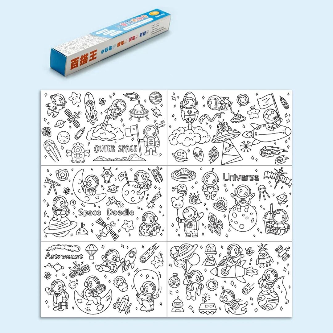 Paper Coloring Roll For Kids product thumbnail 13