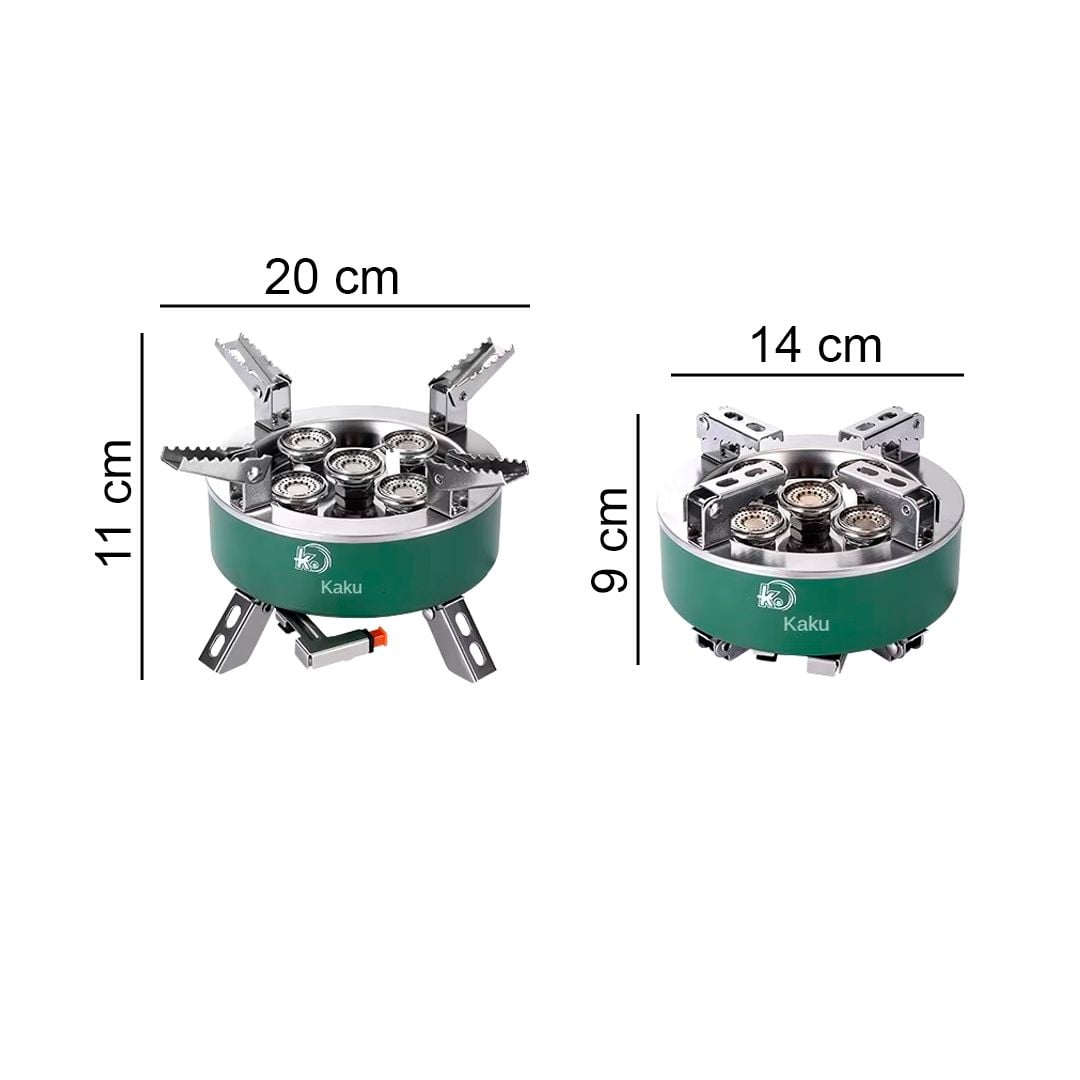 5-Burner Gas Stove for Camping product thumbnail 13
