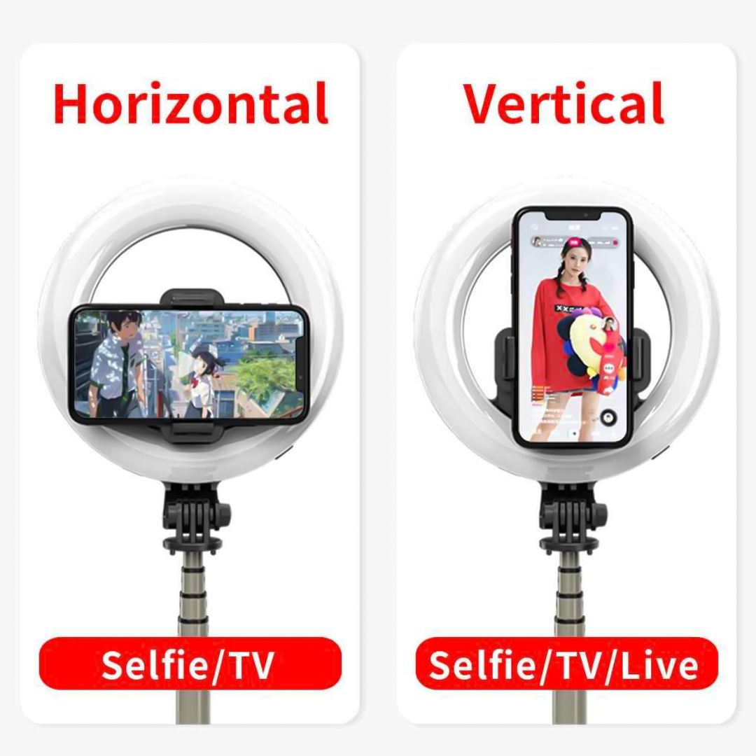 Selfie Stick Ring Light Tripod product thumbnail 19