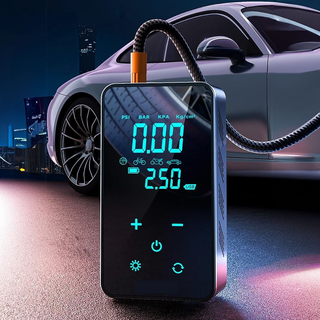 Wireless Car Air Pump with Digital Display product thumbnail 2