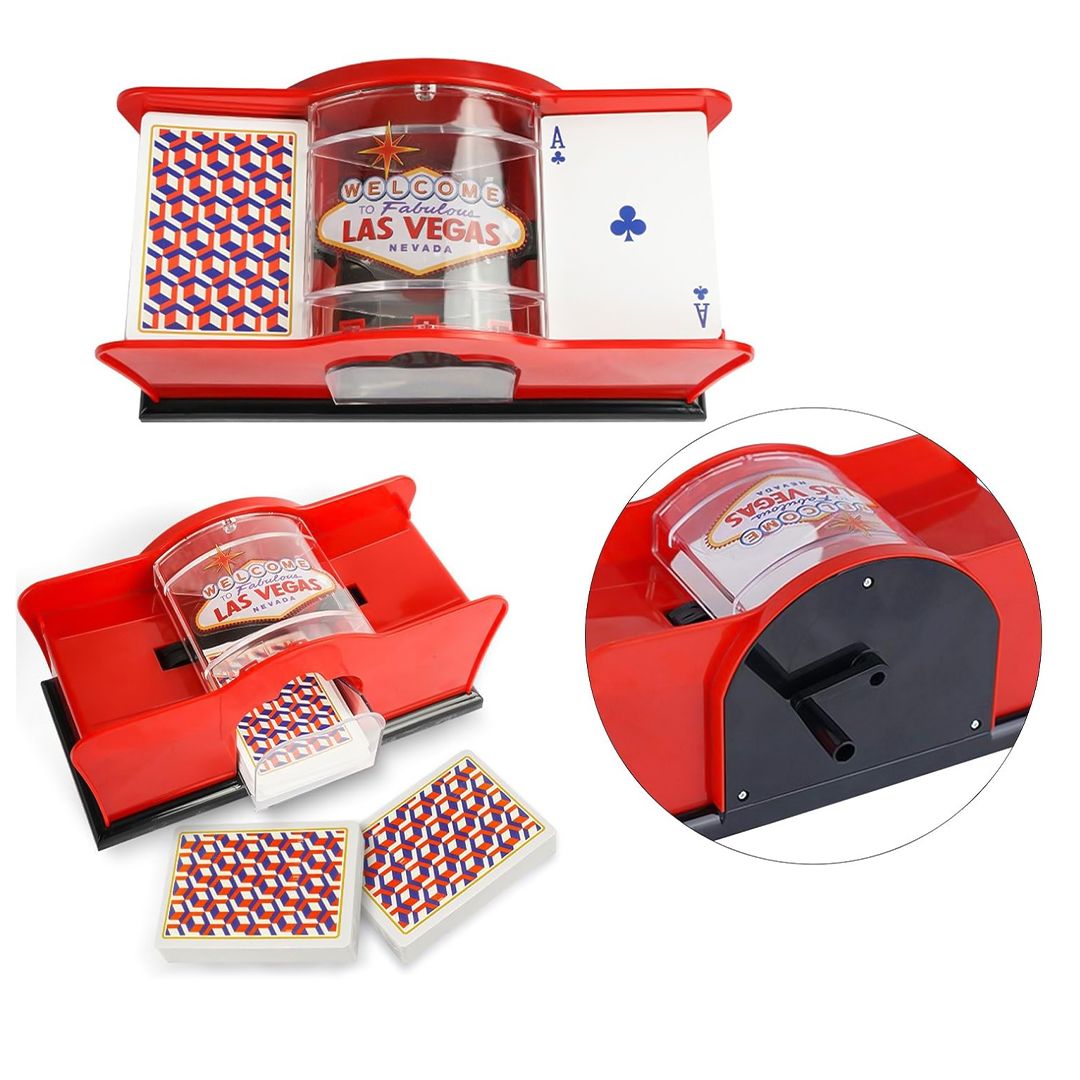 جهاز أوتوماتيكي لخلط اوراق اللعب - 14