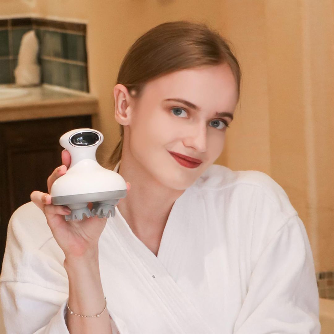 جهاز مساج العناية بالرأس المحمول - 1