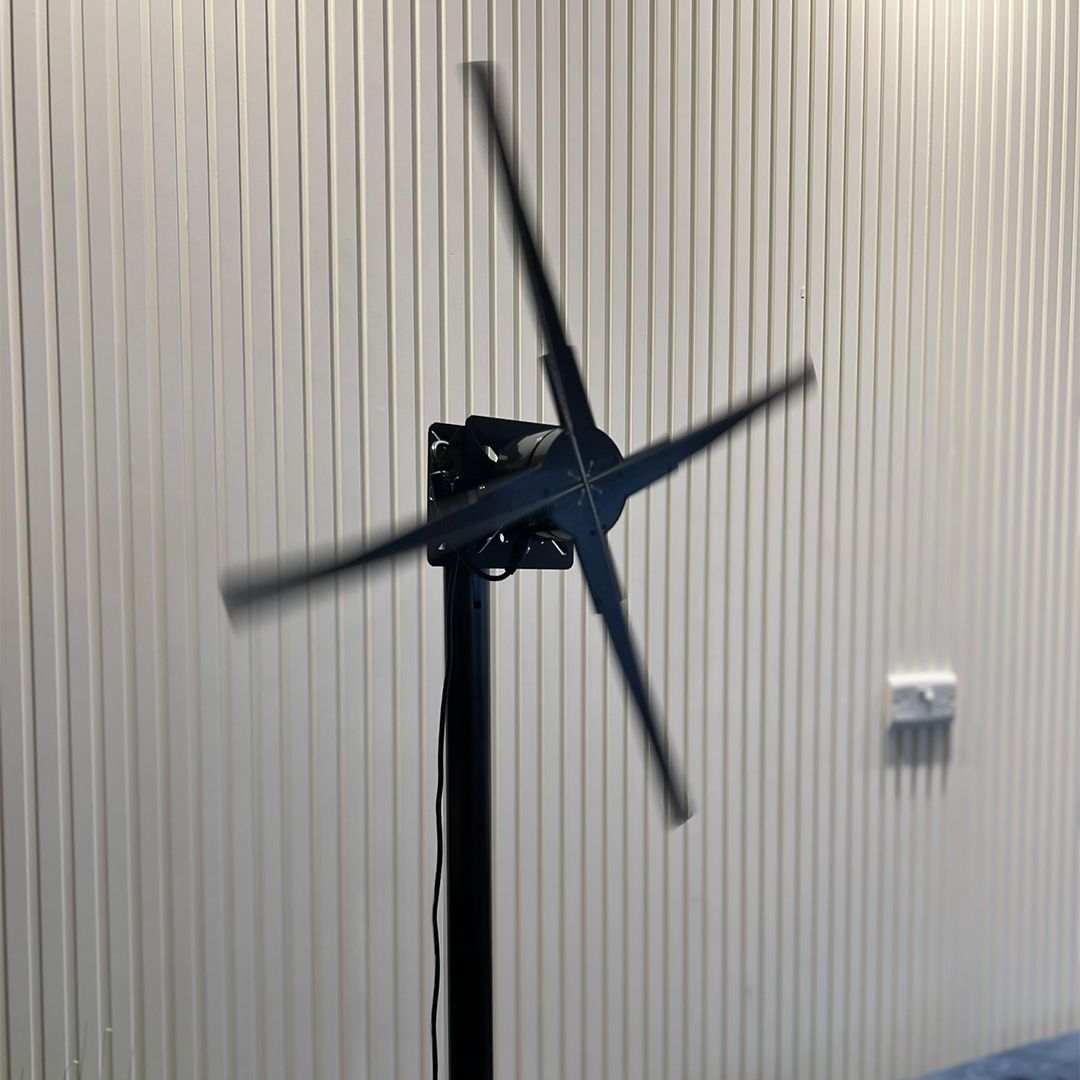 جهاز عرض هولوجرام 52 سم مع ستاند - 7