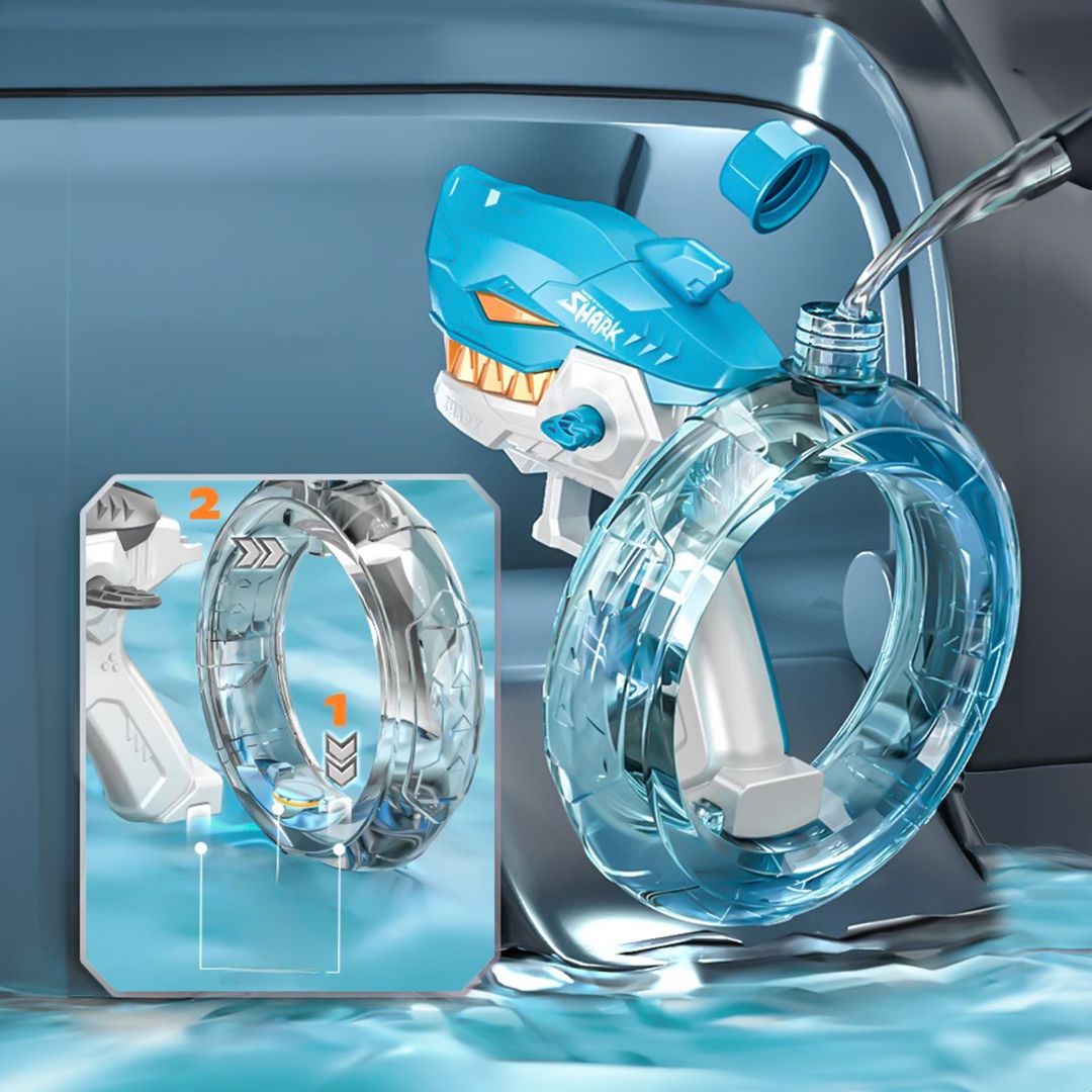 مسدس ماء رأس القرش الأوتوماتيكي - 11