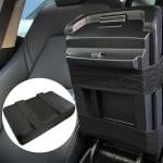 مسند مبطن فاخر للسيارة مع حامل أكواب - 6
