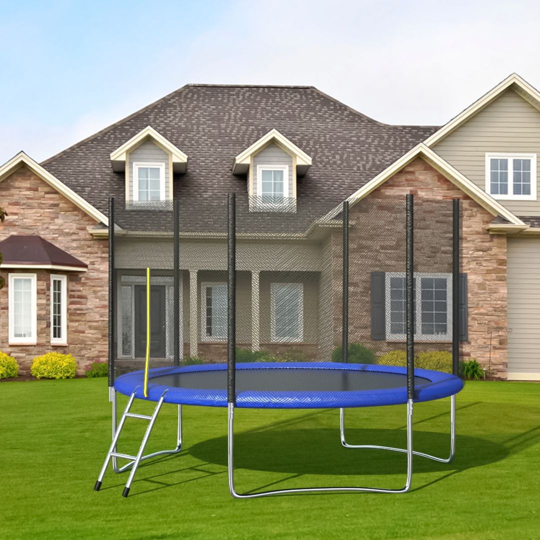 Outdoor Trampoline with Stairs M2 S3.06 product thumbnail 3