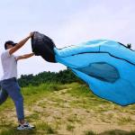 أريكة هوائية خارجية مع مظلة - 8