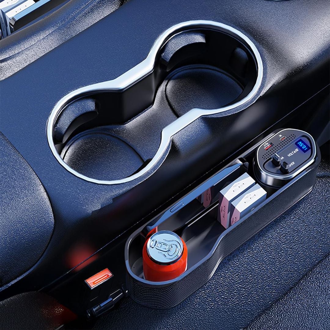 منظم مقاعد السيارة مع شاحن - 9