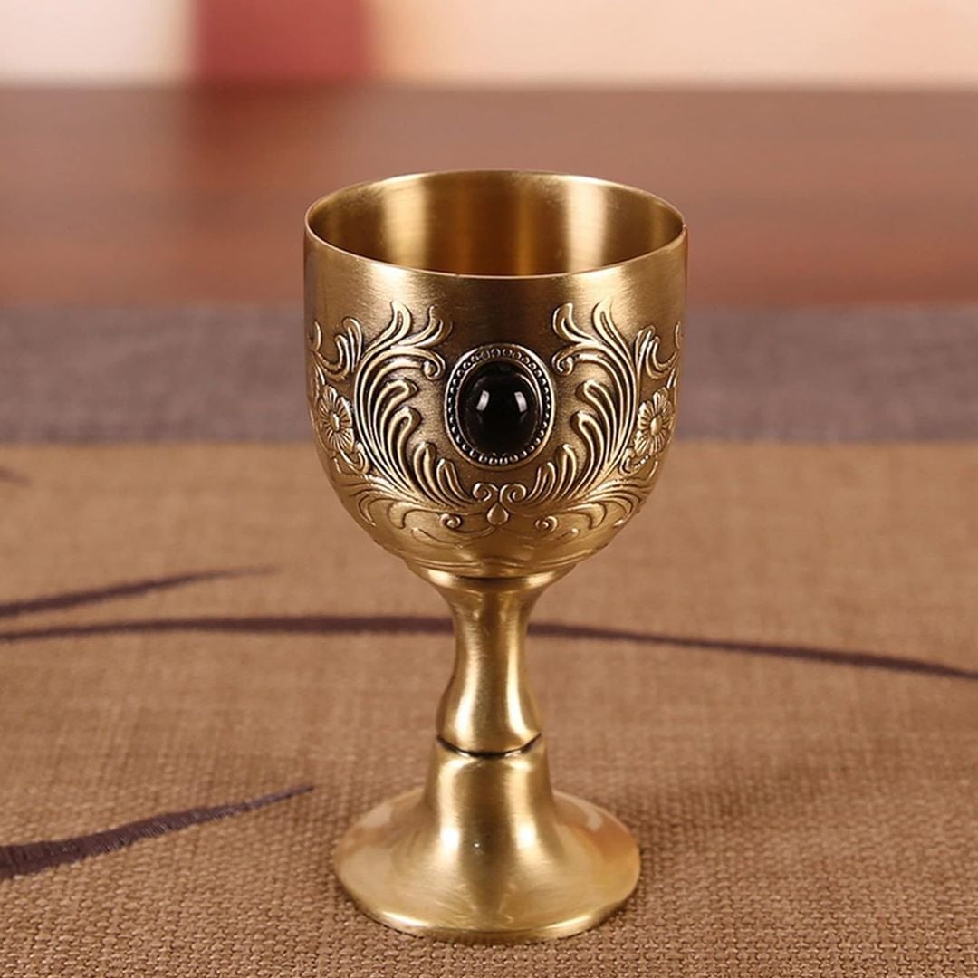 إبريق عثماني للشاي مع أربع كؤوس - 5