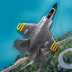 لعبة الطائرة الحربية مع جهاز تحكم - 1