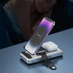 شاحن وباور بانك لاسلكي متعدد الوظائف - 1