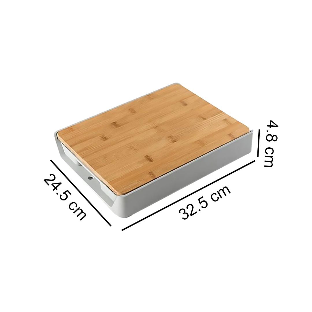 Wooden Cutting Board With Storage Box product thumbnail 14