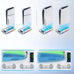 قاعدة تبريد و شحن بإضاءة RGB لجهاز PS5 - 11